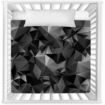 Seamless Polygonal Dark Background Nursery Decor 55847964