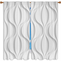 Seamless Psychedelic Pattern Window Curtains 62208179
