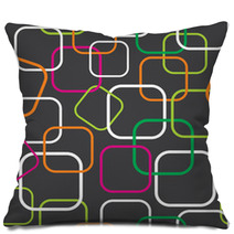 Seamless Retro Pattern Pillows 53533454
