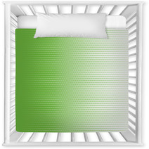 Seamless Screentone Graphics Halftone Gradation Green Nursery Decor 172698793