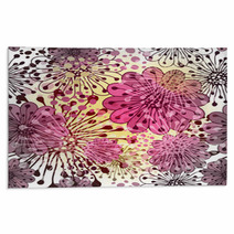 Seamless Spring Floral Pattern Rugs 46976682