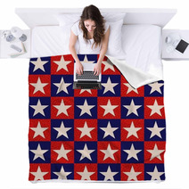 Seamless Stars Independence Day Background Blankets 60442610