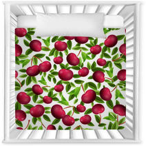 Seamless Texture Of Cherry Nursery Decor 66819619