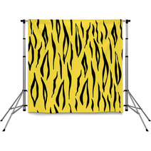 Seamless Tiger Pattern Backdrops 54493930