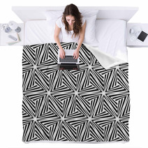 Seamless Triangle Elements Pattern Blankets 62239871