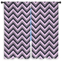 Seamless Vector Chevron Pattern With Pink And Violet Lines Background For Dress Manufacturing Wallpapers Prints Gift Wrap And Scrapbook Window Curtains 141323996