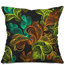 Seamless Vector Hand-drawn Pattern. Colorful Background. Pillows 49635579