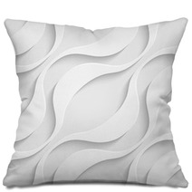 Seamless Wave Pattern Pillows 62010746