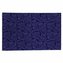 Seamless (you See 4 Tiles) Paisley Background Rugs 72049145