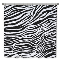 Seamless Zebra Pattern Bath Decor 83303212