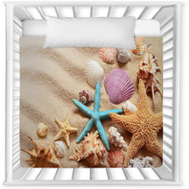 Seashells On A Summer Beach Nursery Decor 111597897
