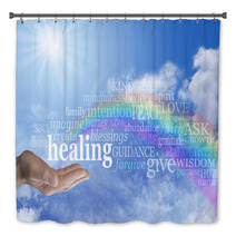 Sending Rainbow Healing Bath Decor 75104181
