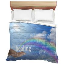 Sending Rainbow Healing Bedding 75104181