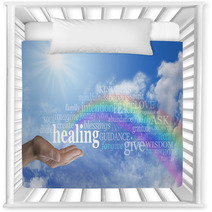Sending Rainbow Healing Nursery Decor 75104181