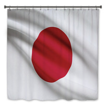 Series Of Ruffled Flags. Japan. Bath Decor 63370307