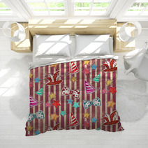 Set Of Symbols For The Holiday Background On The Circus Bedding 66281028