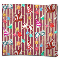 Set Of Symbols For The Holiday Background On The Circus Blankets 66281028