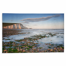 Seven Sisters Cliffs South Downs England Landscape Rugs 42454338