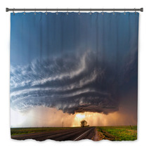 Severe Thunderstorm In The Great Plains Bath Decor 54307276