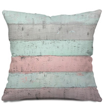 Shabby Chic Wood Background Pillows 144729399