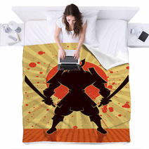 Shadow Samurai Blankets 56462403