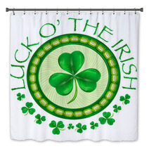 Shamrock Irish Luck Bath Decor 2463809
