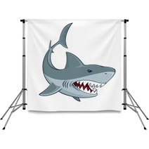 Shark Sign Backdrops 59414940
