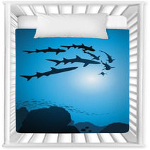 Sharks Nursery Decor 44319805