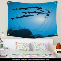 Sharks Wall Art 44319805