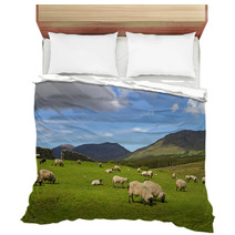 Sheep And Rams In Connemara Mountains - Ireland Bedding 30198343