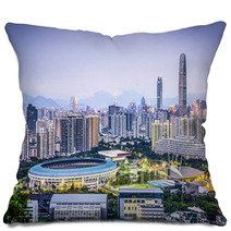 Shenzhen China Cityscape Pillows 65990960
