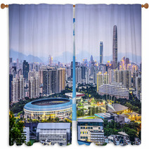 Shenzhen China Cityscape Window Curtains 65990960