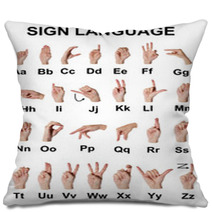 Sign Language Pillows 2036141