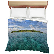 Siladen Turquoise Tropical Paradise Island Bedding 63808171
