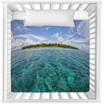 Siladen Turquoise Tropical Paradise Island Nursery Decor 63808171