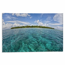 Siladen Turquoise Tropical Paradise Island Rugs 63808171