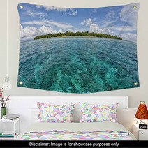 Siladen Turquoise Tropical Paradise Island Wall Art 63808171