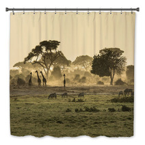 Silhouette Di Giraffe Bath Decor 64472028