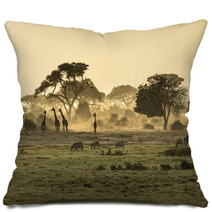 Silhouette Di Giraffe Pillows 64472028