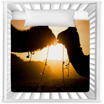 Silhouette Of A Camels Nursery Decor 85687933