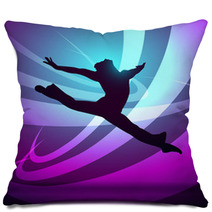 Silhouettes Gymnastics Pillows 40350280