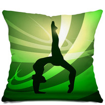 Silhouettes Gymnastics Pillows 40372119