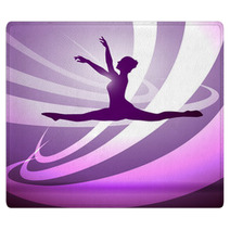 Silhouettes Gymnastics Rugs 40350543