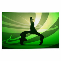 Silhouettes Gymnastics Rugs 40372119