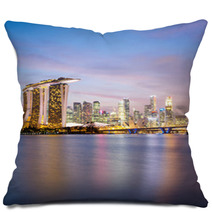 Singapore City Downtown Pillows 62248269