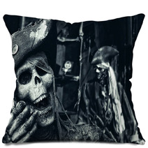 Skeleton Pirates Portrait Pillows 52393846