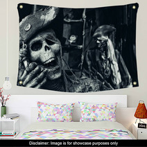 Skeleton Pirates Portrait Wall Art 52393846