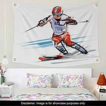 Ski, Turn Wall Art 61074304