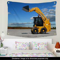 Skid Steer Loader Construction Machine Wall Art 22679449