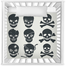 Skull Icons Nursery Decor 70219228